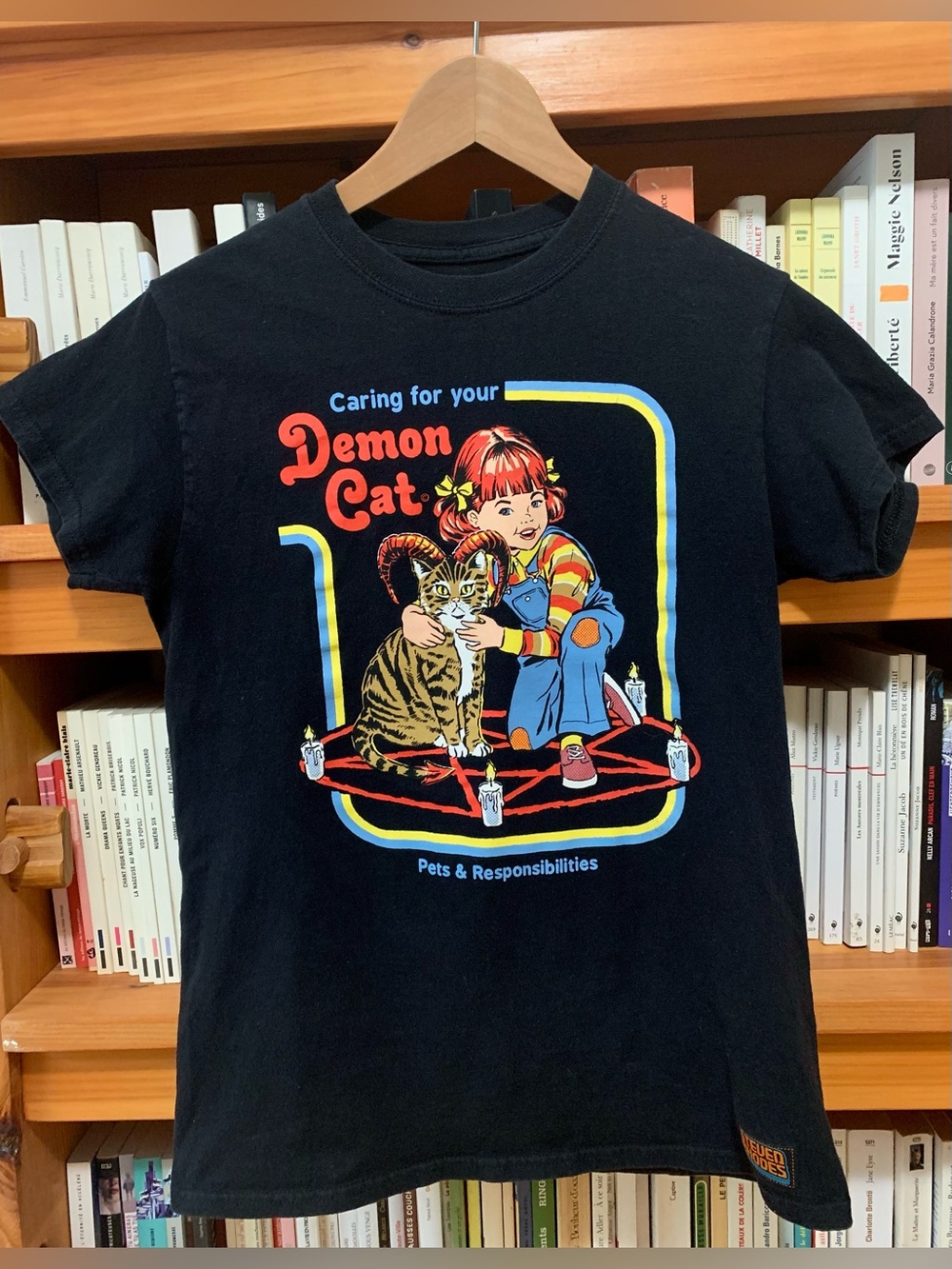 Steven Rhodes Cat Graphic Tee